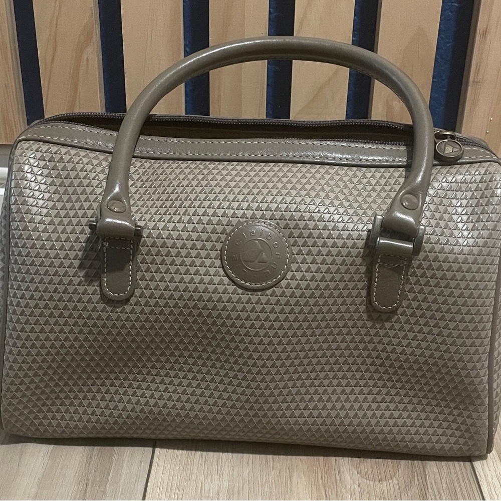 Vintage 1983 Taupe Handbag